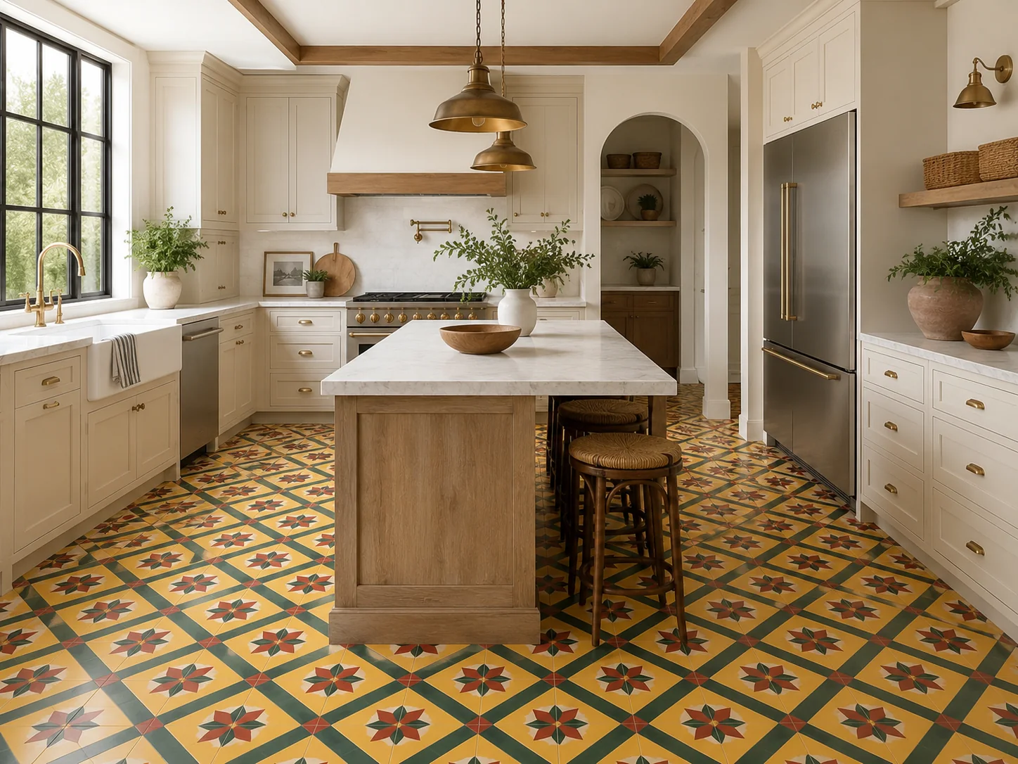 Sunlit Kitchen Star Field